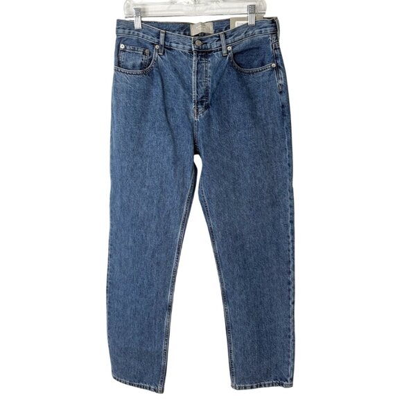 Everlane Womens Size 30 Jeans 90s Cheeky Jean High-Rise Blue Organic Cotton NEW - Picture 2 of 10